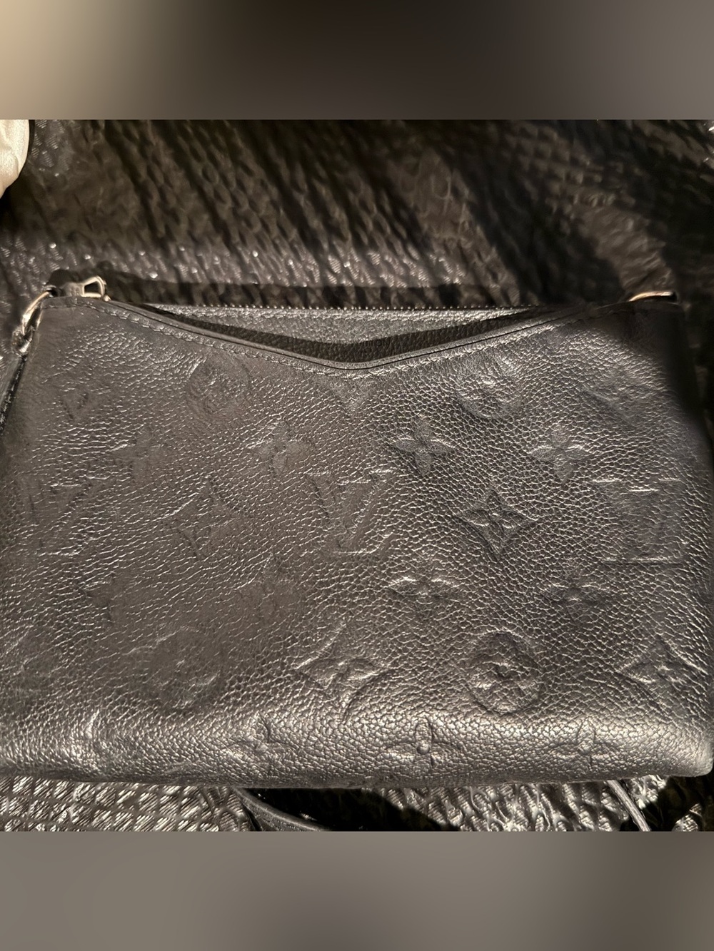 Louis Vuitton Monogram Empreinte Pallas Uniformes (Employee) Crossbody Bag